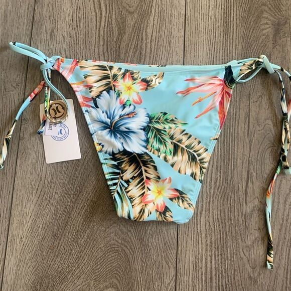 Hurley woman’s floral print bikini bottom - Picture 1 of 4